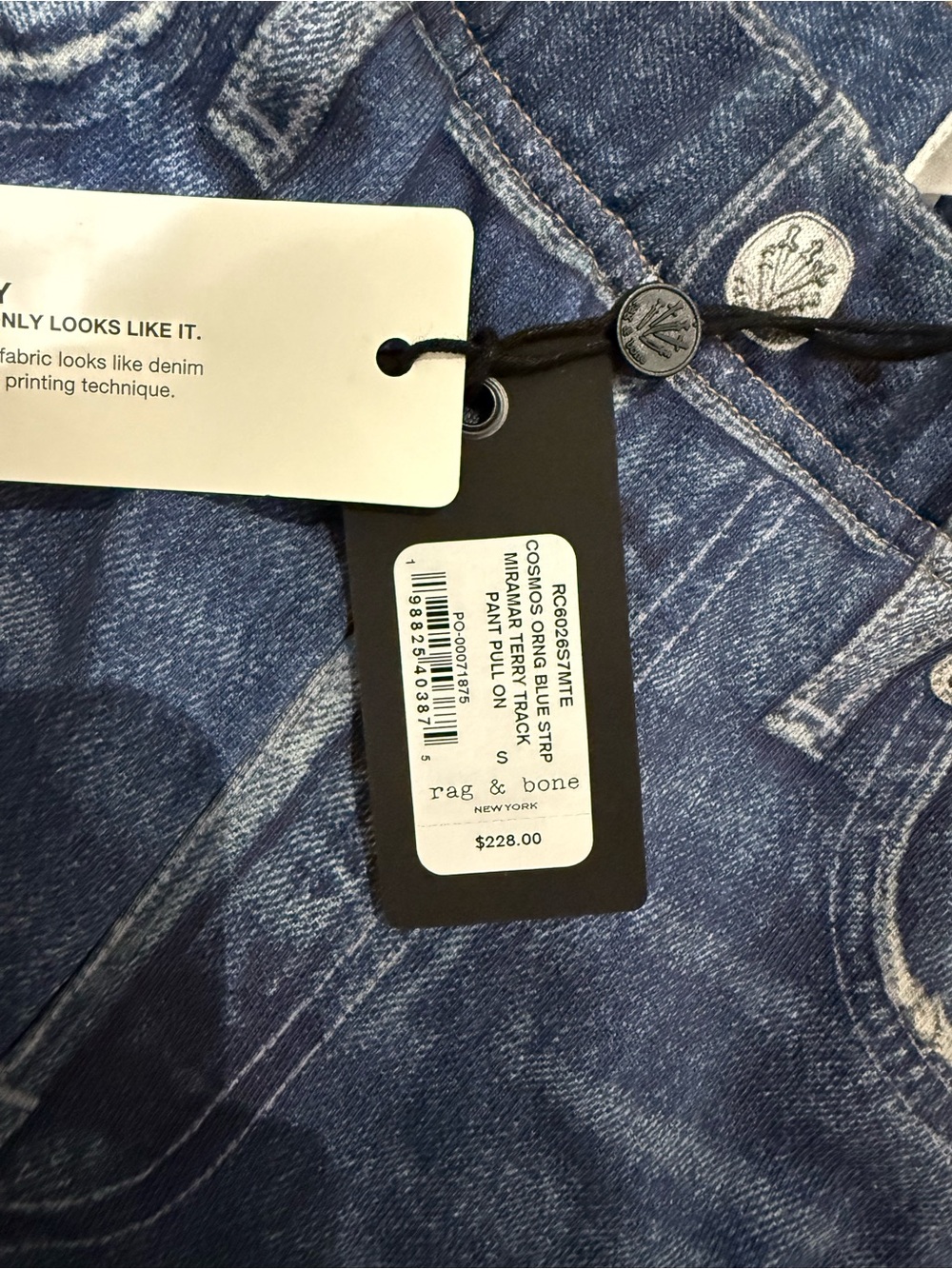 Rag & Bone Miramar Sport Striped Track Pants - Picture 8 of 8